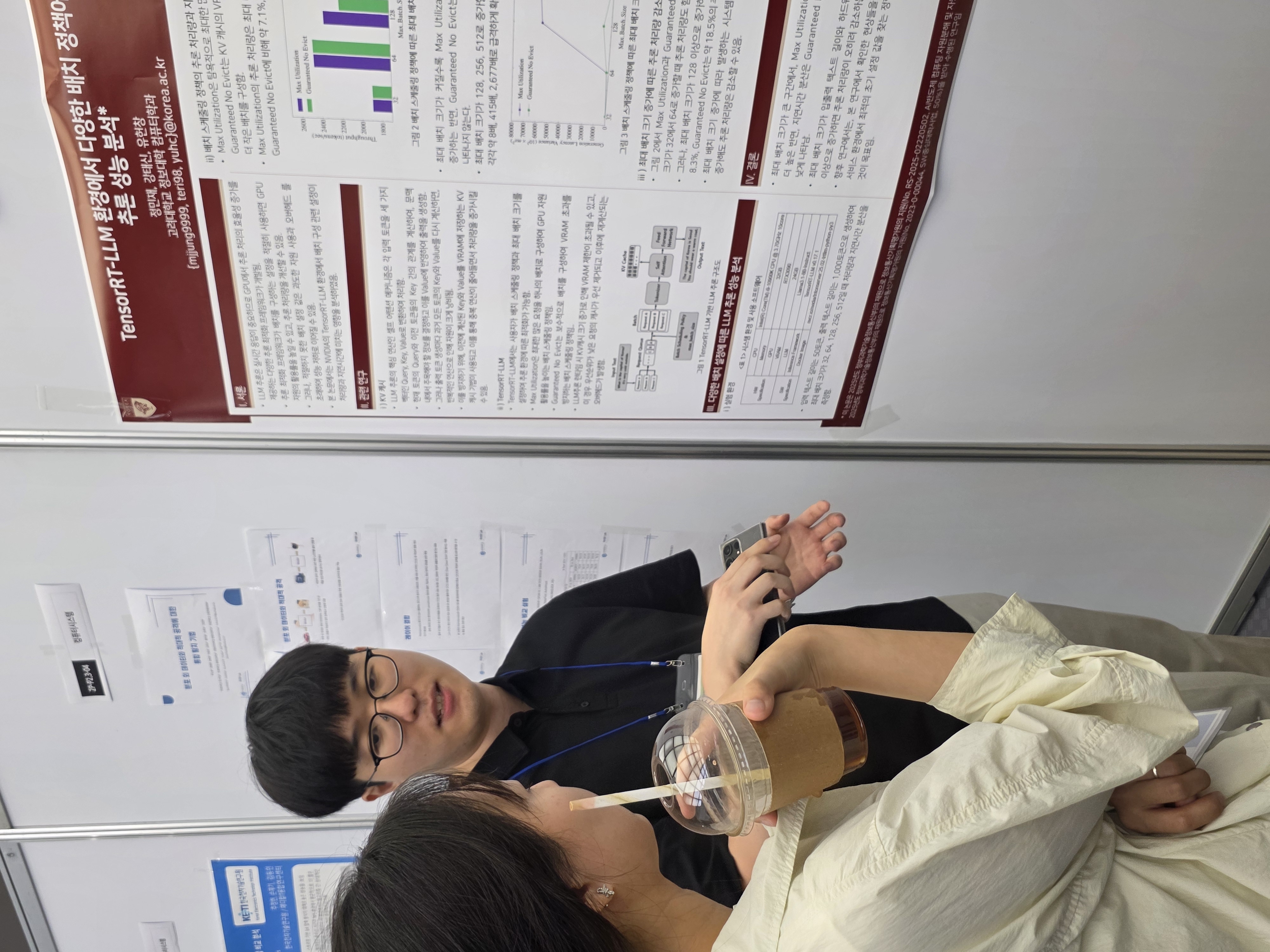 Minjae Jung (M.S. student) is presenting his paper.