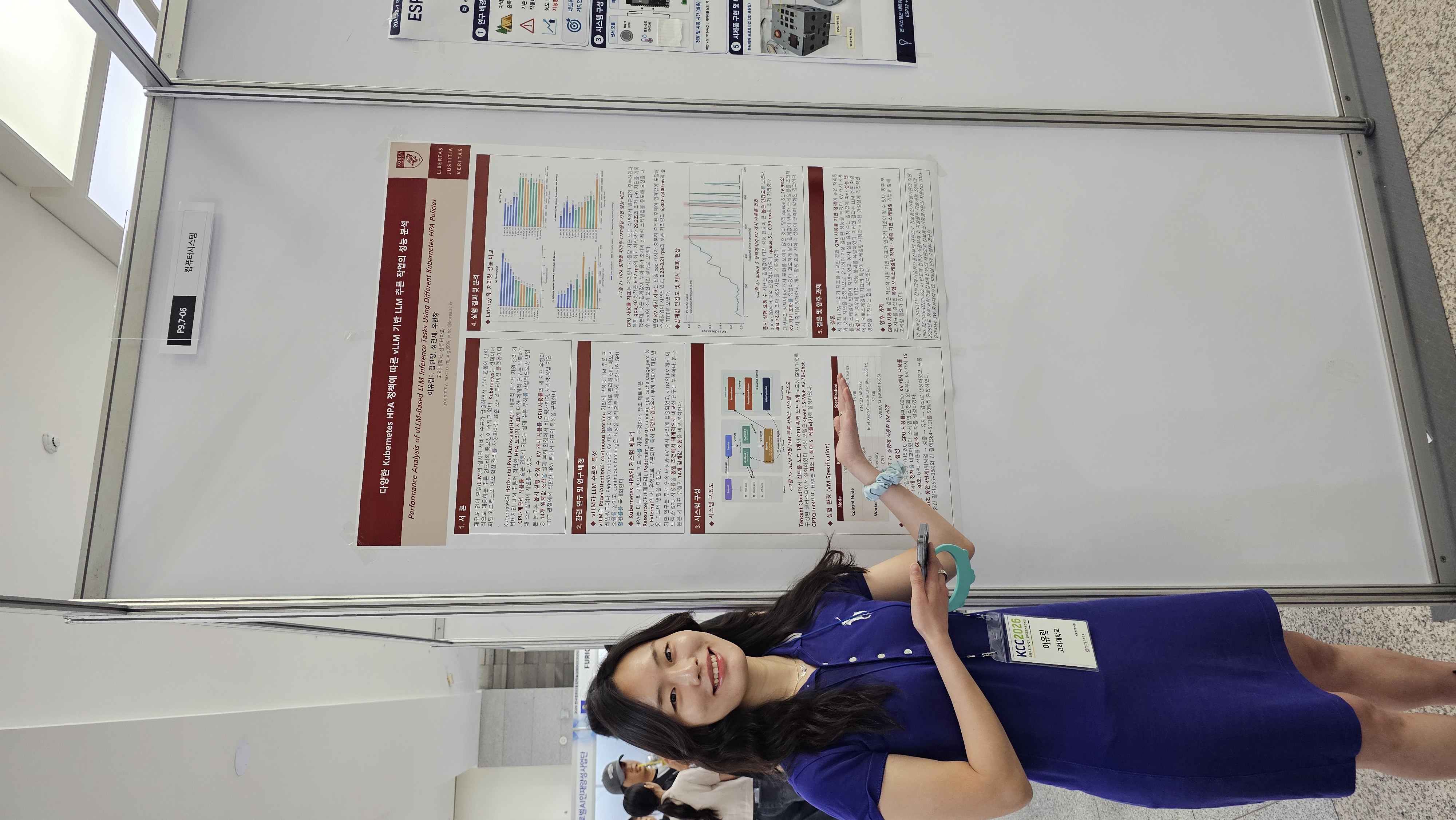 Yurim Lee (Undergraduate student) is presenting her paper.
